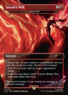 Jeska's Will - Storm's Will Secret Lair Drop - Marvel's Art